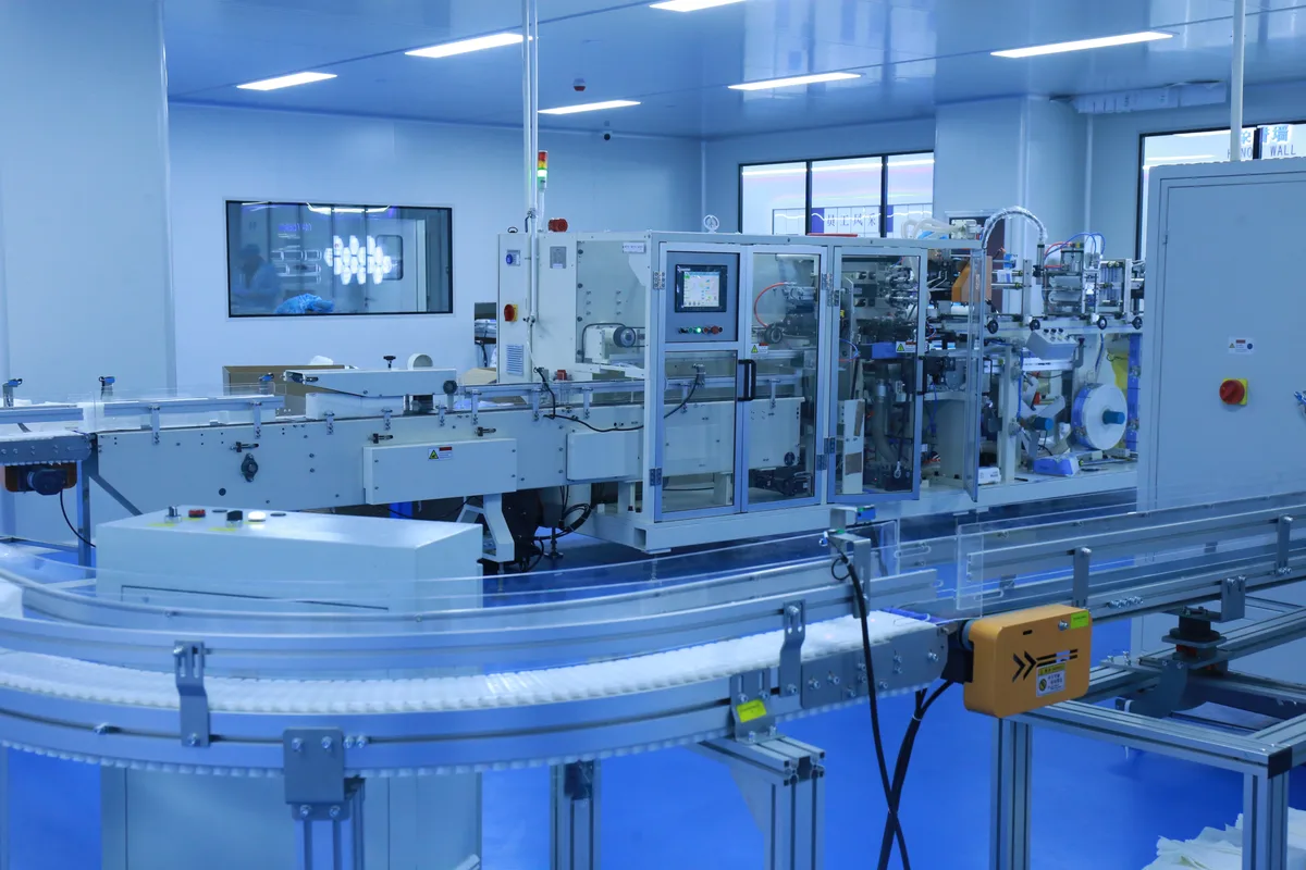 Automated Pull-Out Face Towel Line